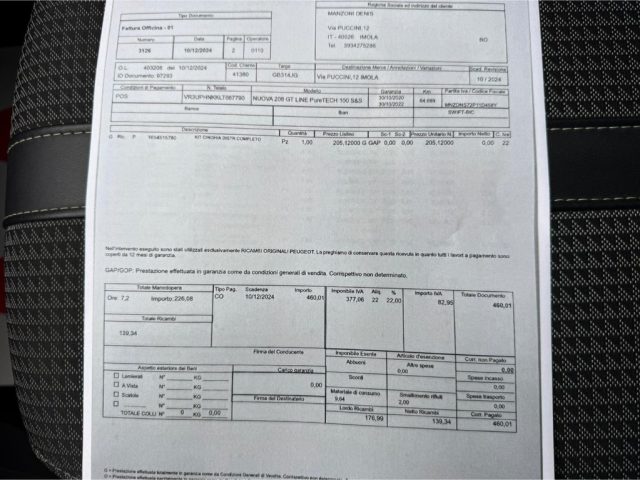 PEUGEOT 208 usata, con Immobilizzatore elettronico