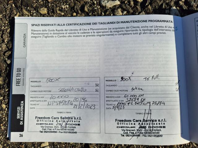 FIAT 500X usata, con Volante in pelle