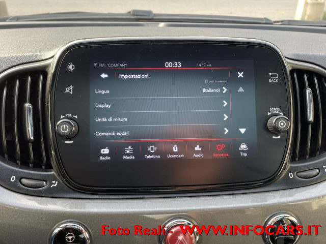 FIAT 500 usata, con Tetto panorama