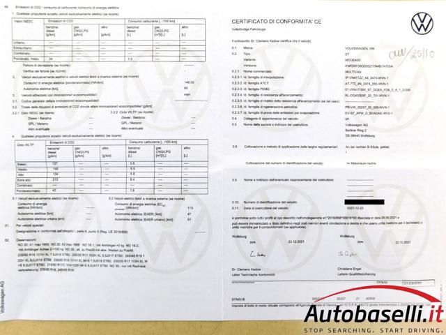 VOLKSWAGEN Multivan usata 90