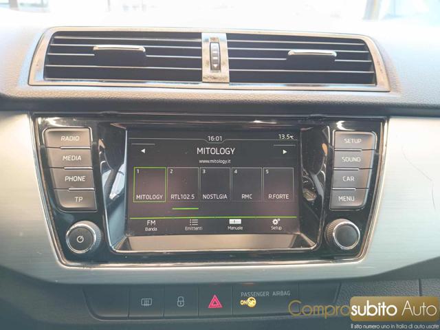 SKODA Fabia usata, con Sedile posteriore sdoppiato