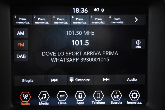 JEEP Renegade usata, con Autoradio digitale