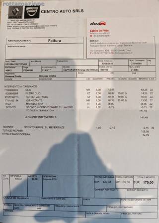 RENAULT Captur usata, con Isofix