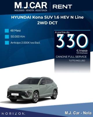 HYUNDAI Kona 1.6 HEV DCT NLINE