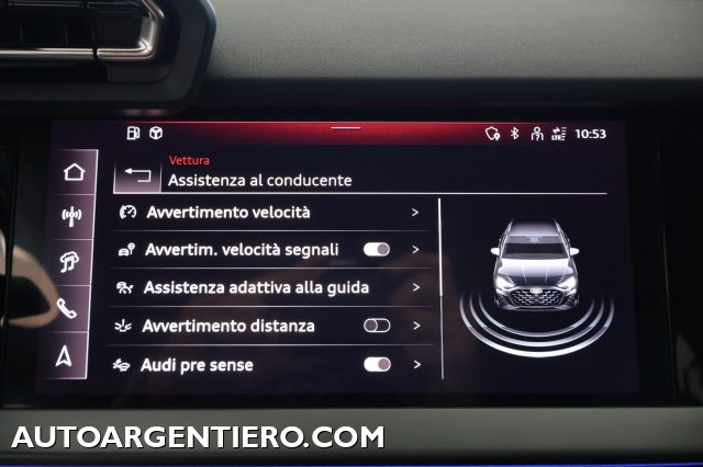 AUDI A3 usata, con Sensori di parcheggio anteriori