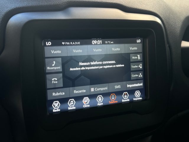 JEEP Renegade usata, con Touch screen