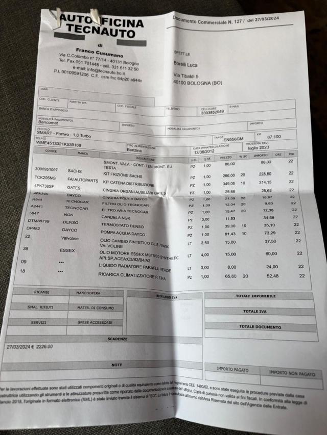 SMART ForTwo usata 29