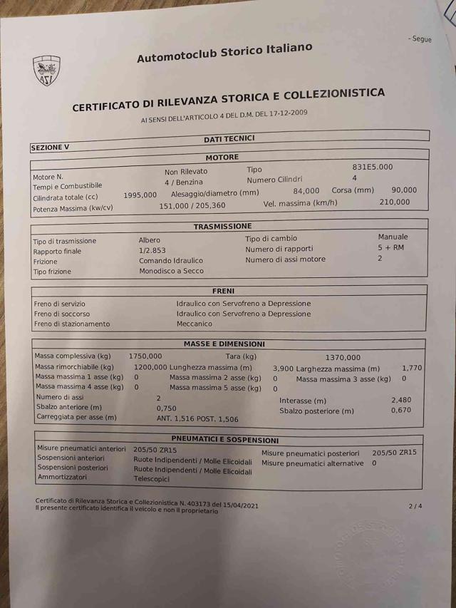 LANCIA Delta usata 76