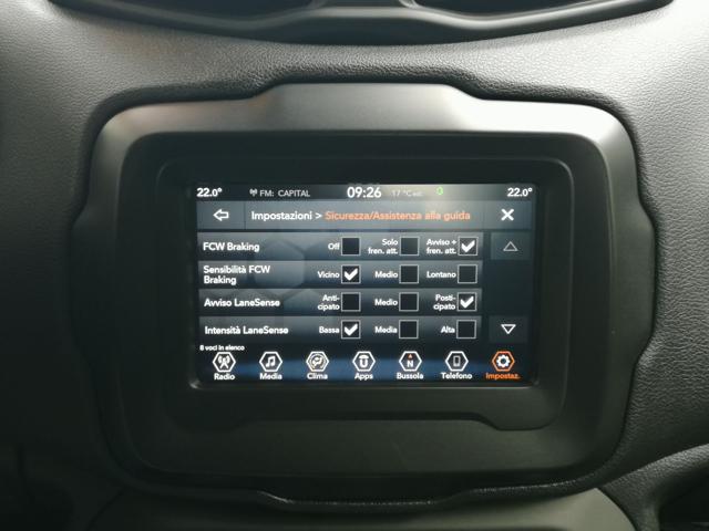 JEEP Renegade usata, con Touch screen