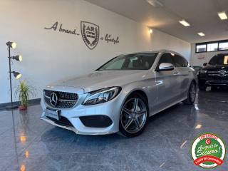 MERCEDES-BENZ C 220 d S.W. Auto Premium Amg Ambient Light Pelle Full