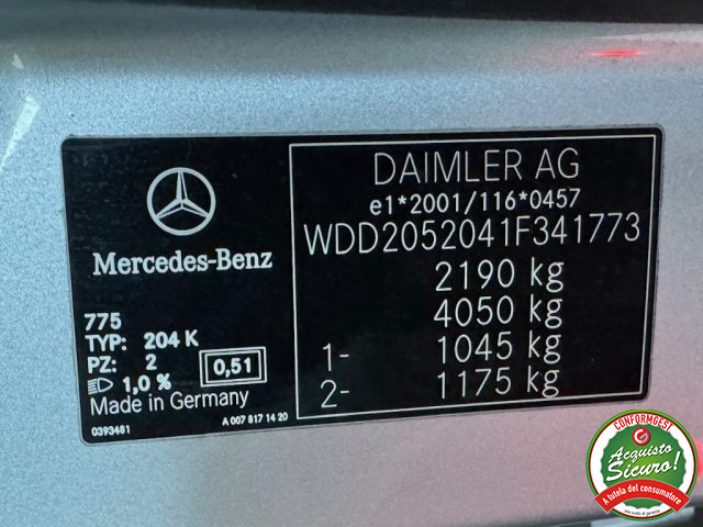 MERCEDES-BENZ C 220 usata, con Vetri oscurati