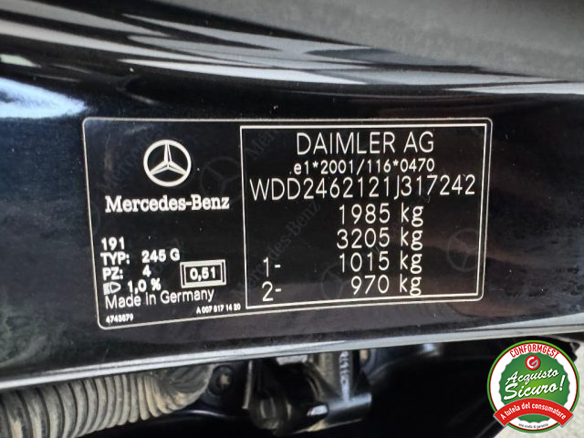 MERCEDES-BENZ B 180 usata, con Sedile posteriore sdoppiato