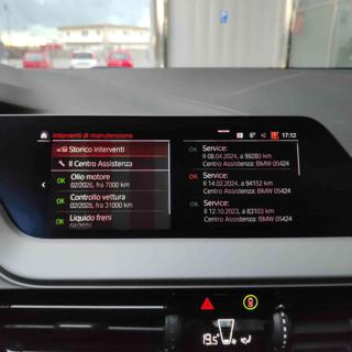 BMW 116 usata, con Touch screen