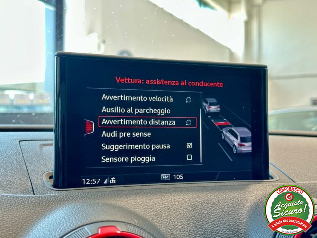 AUDI RS3 usata, con Tettuccio apribile