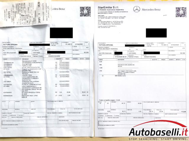 MERCEDES-BENZ GLA 200 usata, con Boardcomputer