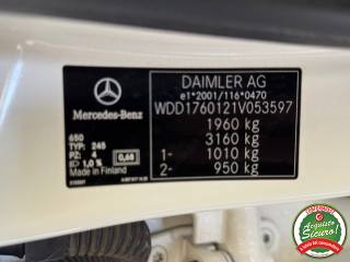 MERCEDES-BENZ A 180 usata, con Sedile posteriore sdoppiato