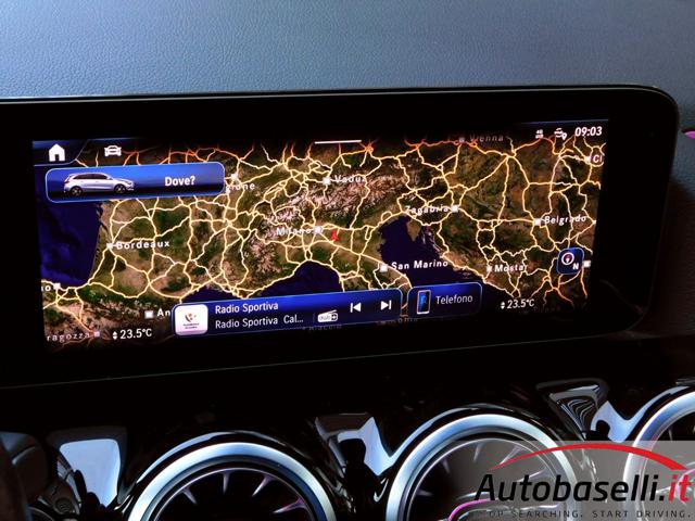 MERCEDES-BENZ B 180 usata, con Hill holder