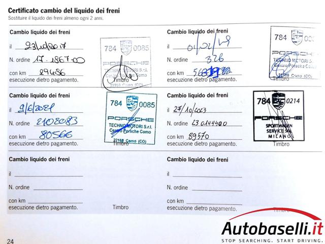 PORSCHE 911 usata, con Antifurto