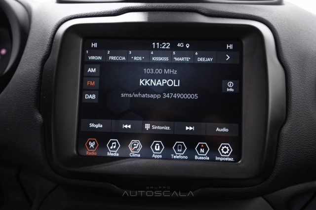 JEEP Renegade usata, con Controllo elettronico della corsia