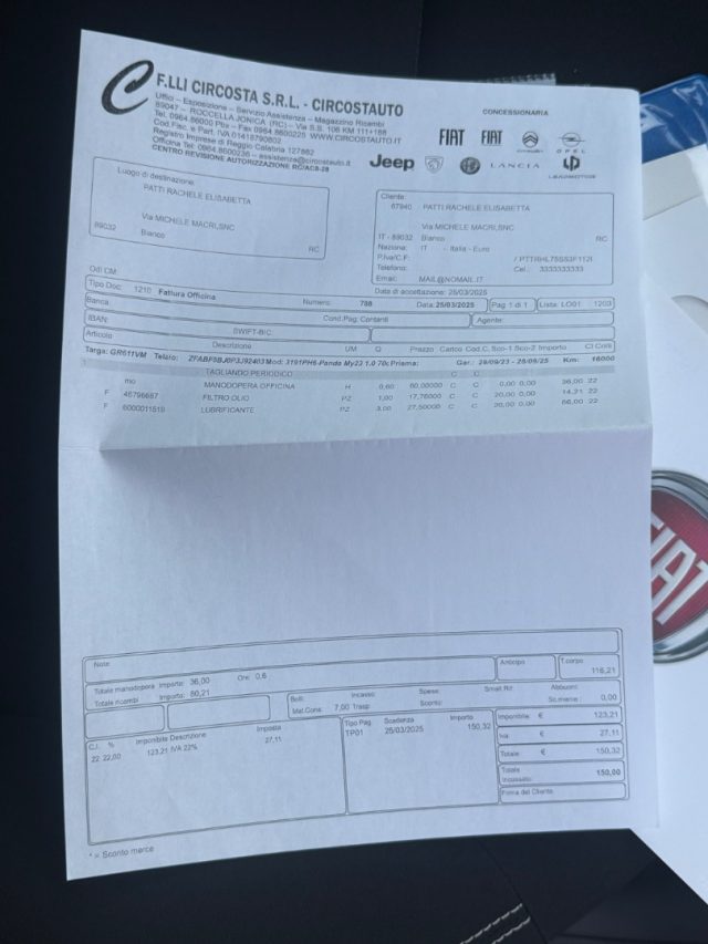 FIAT Panda Cross usata 25