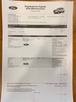 FORD EcoSport usata, con Chiusura centralizzata telecomandata
