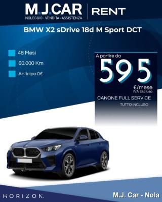 BMW X2 sDrive 18d Msport