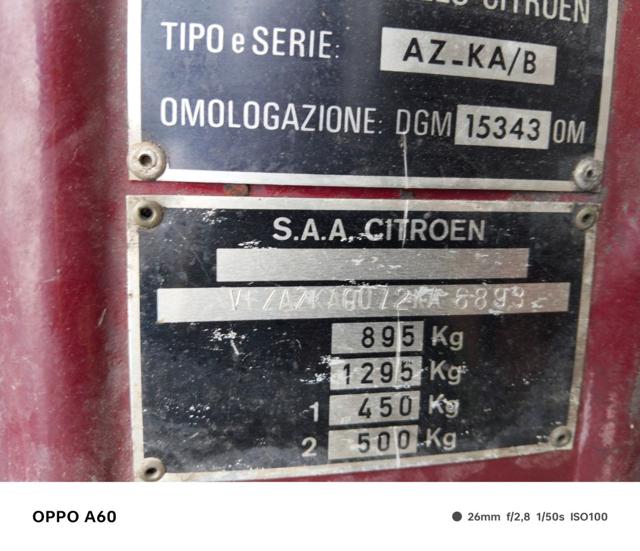 CITROEN 2CV usata 11