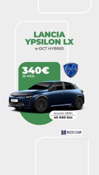 LANCIA Ypsilon Hybrid e-DCT LX NOLEGGIO A LUNGO TERMINE