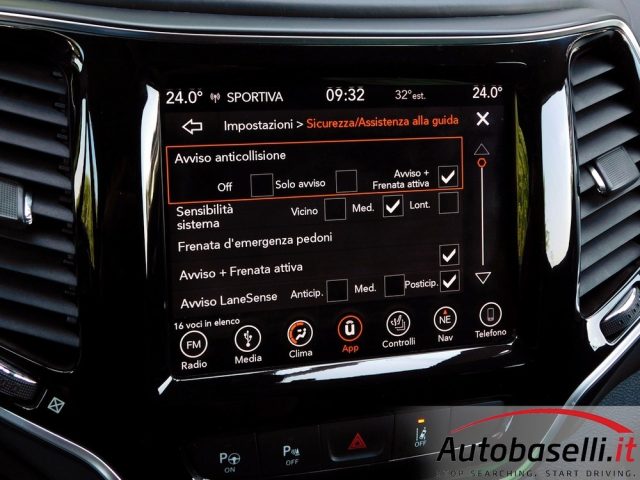 JEEP Cherokee usata, con Sensore di pioggia