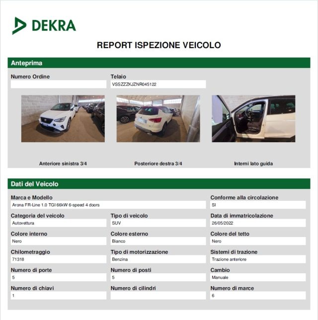 SEAT Arona usata, con Limitatore di velocità