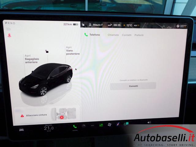 TESLA Model Y usata, con Limitatore di velocità