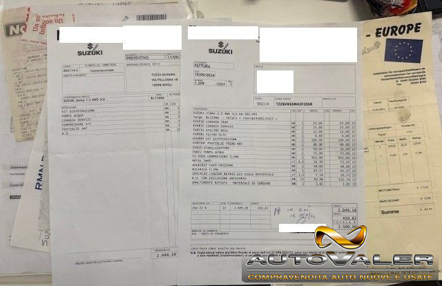 SUZUKI Jimny usata, con Immobilizzatore elettronico