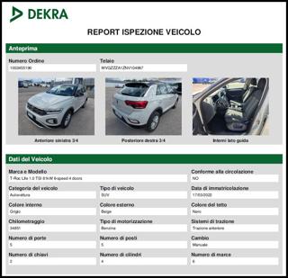 VOLKSWAGEN T-Roc usata, con Volante in pelle