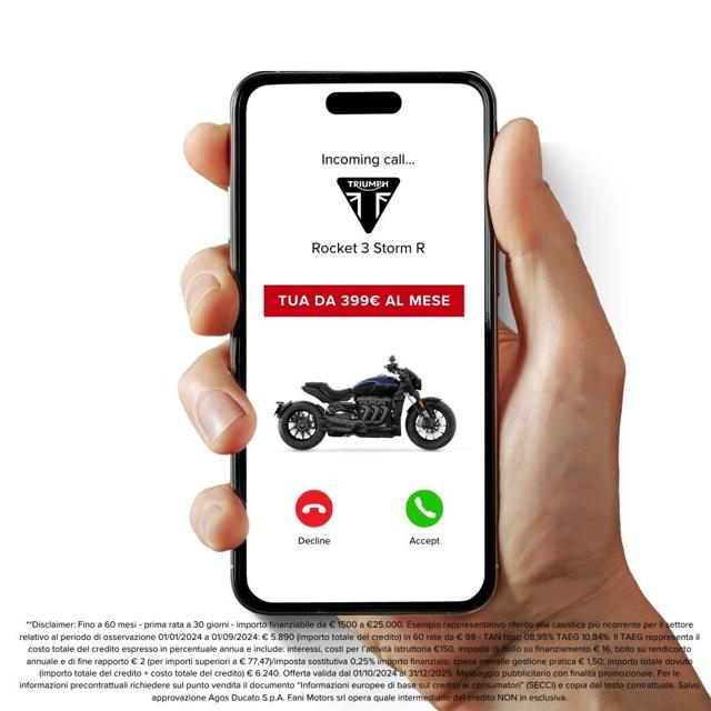 TRIUMPH Rocket 3 R usata 2