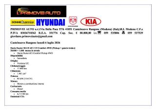 DACIA Duster usata, con Airbag
