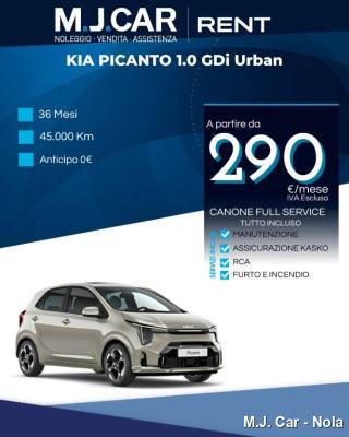 KIA Picanto 1.0 GDi 5 porte Urban