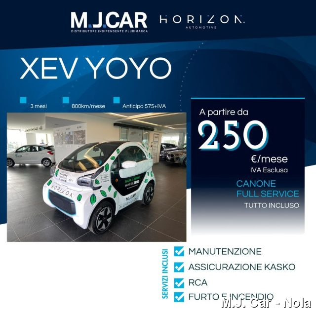 XEV Yoyo usata, con ABS
