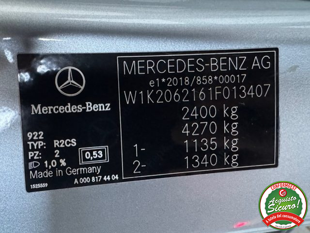MERCEDES-BENZ C 220 usata, con Sedili sportivi