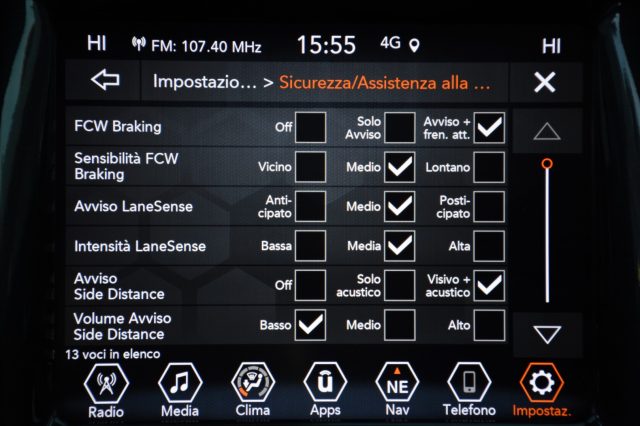 JEEP Compass usata, con Controllo vocale