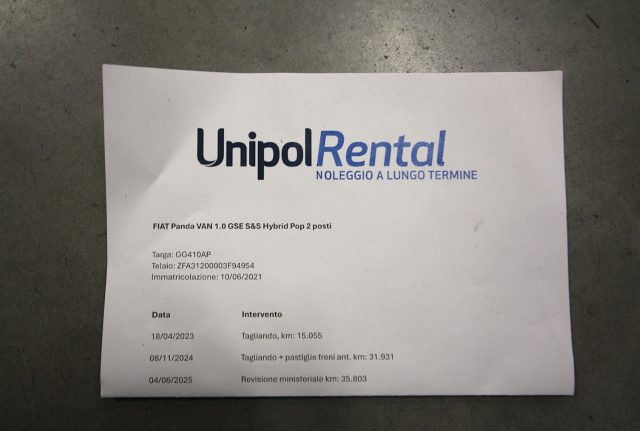 FIAT Panda usata, con ESP