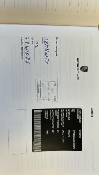 PORSCHE 992 usata, con Autoradio