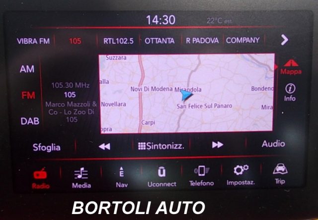 FIAT 500X usata, con Sistema di navigazione