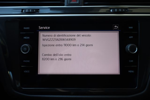 VOLKSWAGEN Tiguan usata, con Freno di stazionamento elettrico