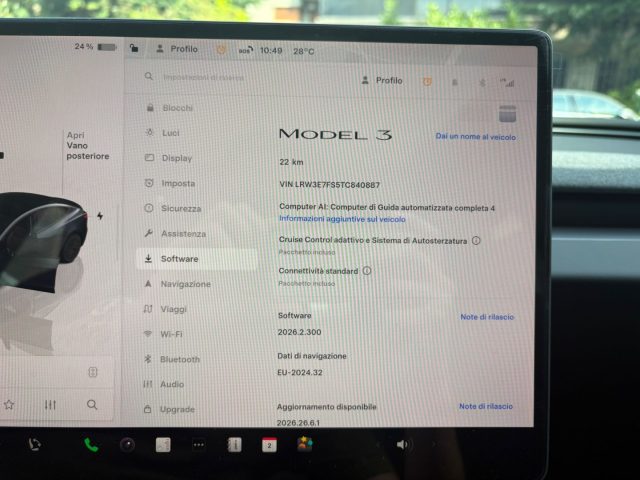 TESLA Model 3 usata, con ESP