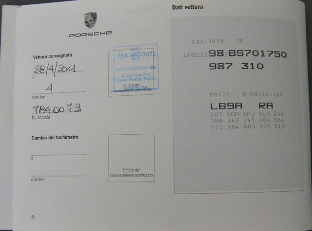 PORSCHE Boxster usata, con Controllo automatico clima