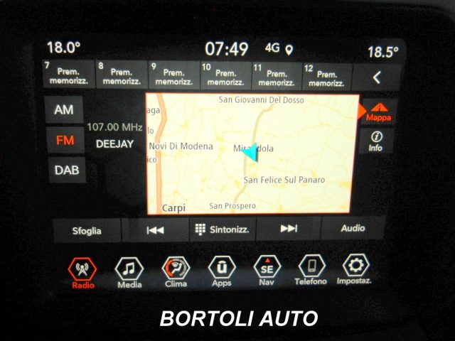 JEEP Renegade usata, con Sistema di navigazione