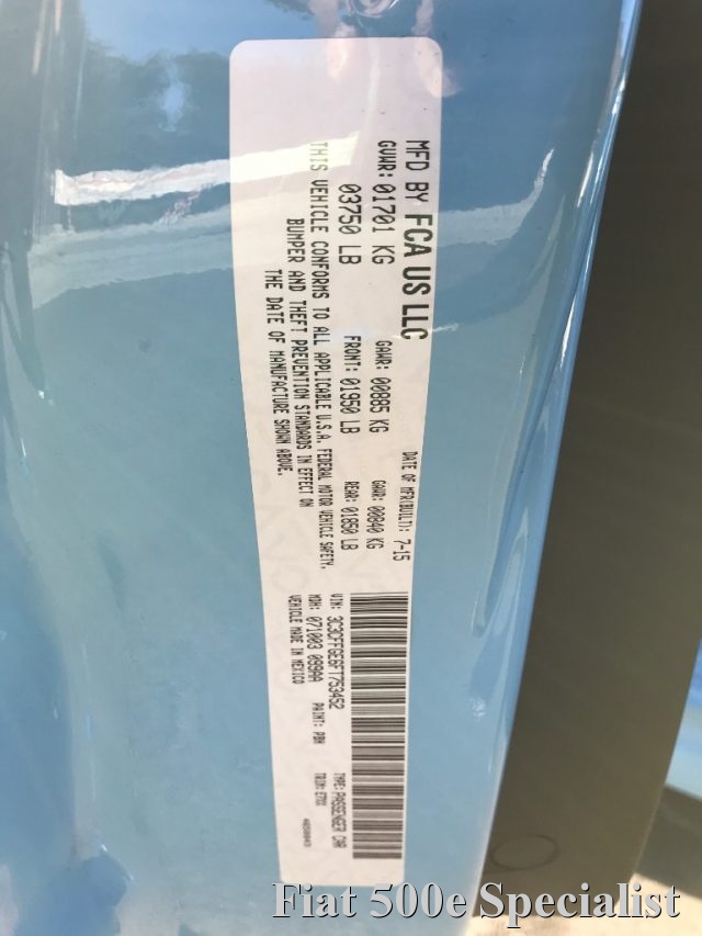 FIAT 500 Abarth usata, con Chiusura centralizzata telecomandata