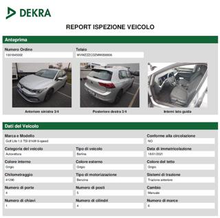 VOLKSWAGEN Golf usata, con Autoradio digitale