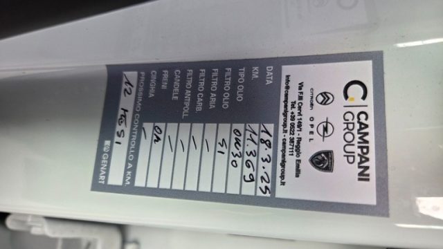 CITROEN C5 Aircross usata, con Park Distance Control