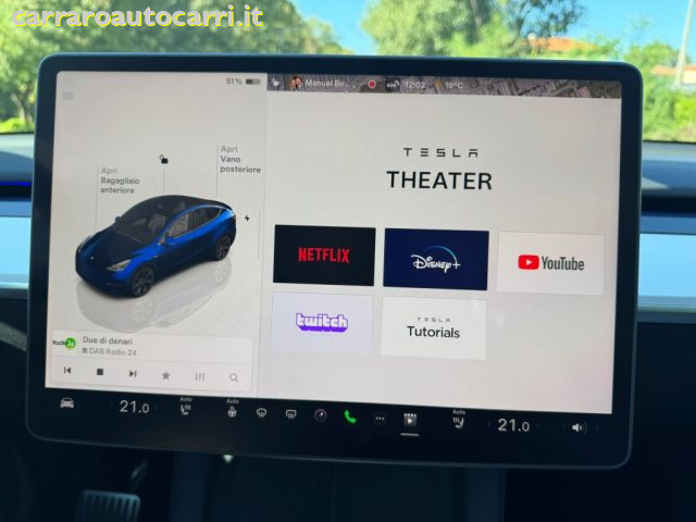 TESLA Model Y usata, con Autoradio digitale